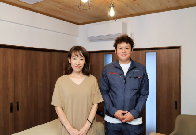 サロンのリフォームをお願いしました